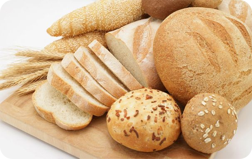 Хлеб. Пшеничный хлеб. Углеводы.