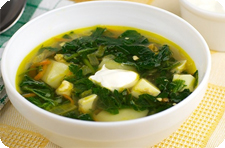 зеленый суп